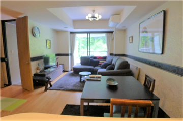 折上天井のLDK（約19.2畳）