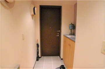 玄関（ホールより撮影）