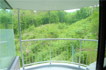 下階バルコニーからの眺望／東方向を撮影