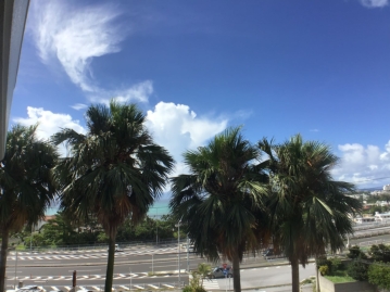 バルコニーからの北西側眺望