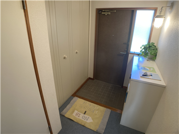 玄関（ホール側から撮影）