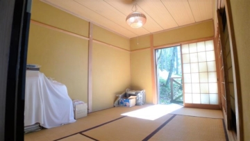 南側の和室１はバルコニーに接します