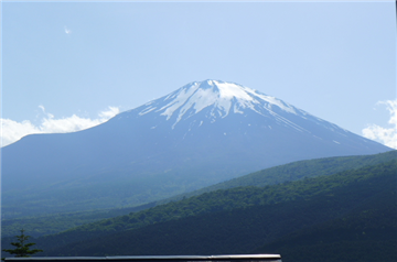 洋室２からの富士山の眺望／西方向を撮影