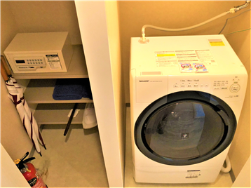 収納スペース・洗濯乾燥機