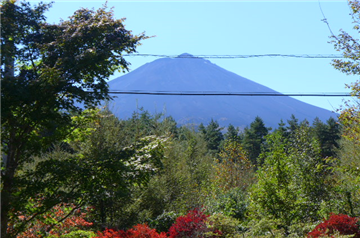 洋室２前バルコニーからの富士山眺望