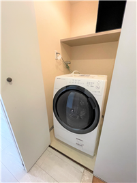 洗濯機を完備しています