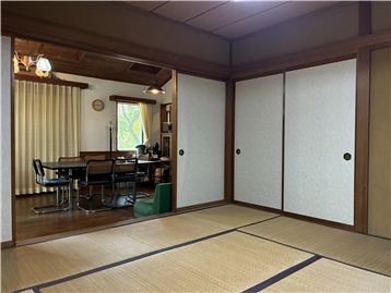 LDKと和室1は襖を開けて一体利用可能です