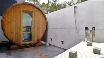 バレルサウナ(水風呂付)