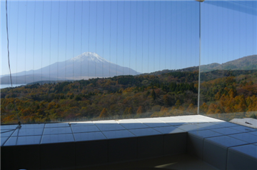 浴室から富士山の眺望をお楽しみいただけます