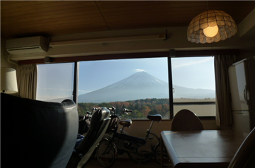 富士山を望めるLDK