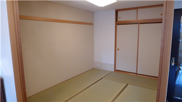 和室/約6.4畳（西方向を撮影）