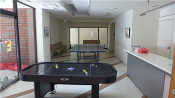 マンション内施設／1階・ゲーム機、卓球台