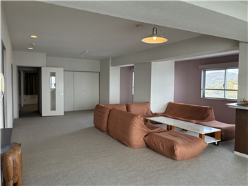 Iリビング・ダイニング(南西側から撮影)