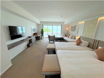 玄関側から撮影した客室