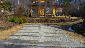 駐車スペース（３台駐車可）