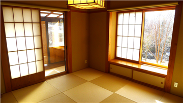 和室（南方向を撮影）