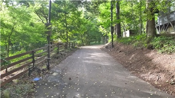 共有持分通路（前面道路から北西側を撮影）