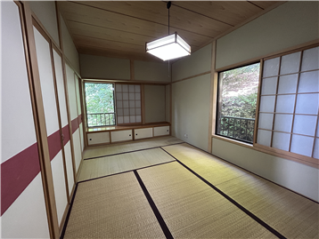三面開口の和室２