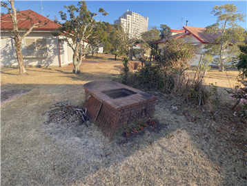 敷地内にバーベキュースペースがあります。