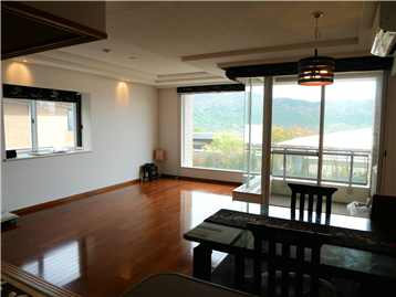 キッチンからも景色をお楽しみ頂けます。