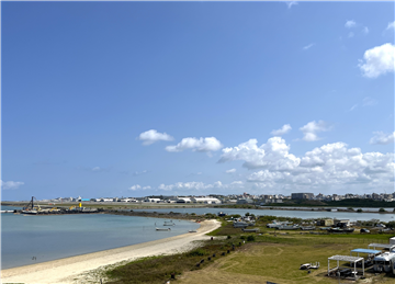 バルコニーからの北東側眺望