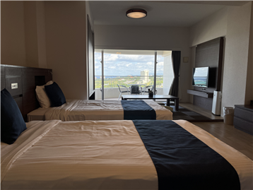 ベッドスペースからの眺望