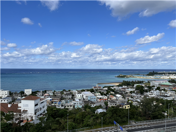 バルコニーからの北西側眺望