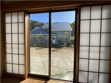 和室から南側を撮影