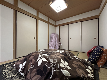 和室(西方向を撮影)