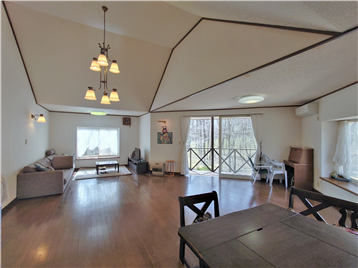 LDKを北側角より