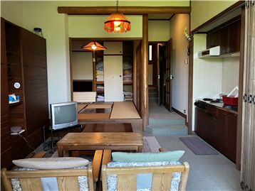 和室と一体利用出来るLDK