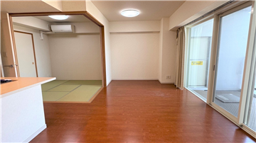 ＬＤと和室は一体利用して広く活用できます