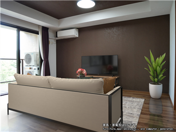 LDK ※家具・家電はCGです