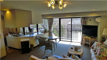 LDK（バルコニー側を撮影）