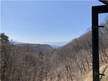 サンルームからの景色