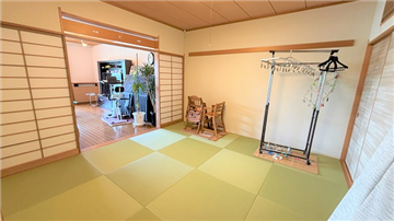 和室よりLDK方向を撮影