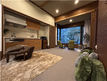 LDK／入口より撮影