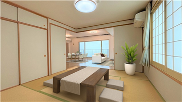 和室／リフォーム・補修等前（※家具・家電等はCGです
