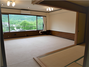 和室とＬＤ東側を撮影