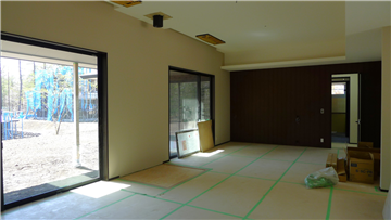LDK/建築中（南方向を撮影）