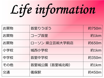 ライフインフォメーション