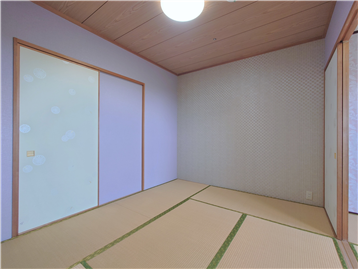 和室2を東角より撮影