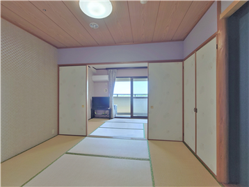 キッチン側より和室1・2方向