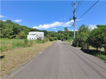 南側約6.0ｍ幅の接面道路