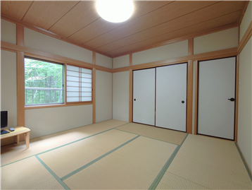 和室2を西角より撮影