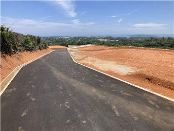 敷地共有通路／北東方向を撮影
