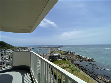 バルコニーから南東方向の眺望