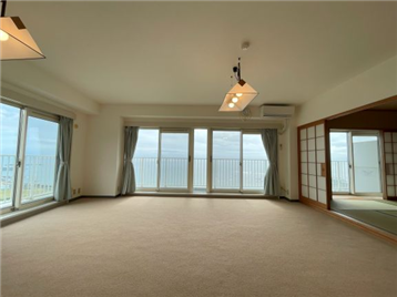 リビングダイニング（北方向より撮影）