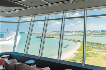 スカイラウンジからの眺望