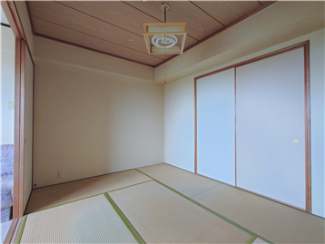 和室を北角より撮影
